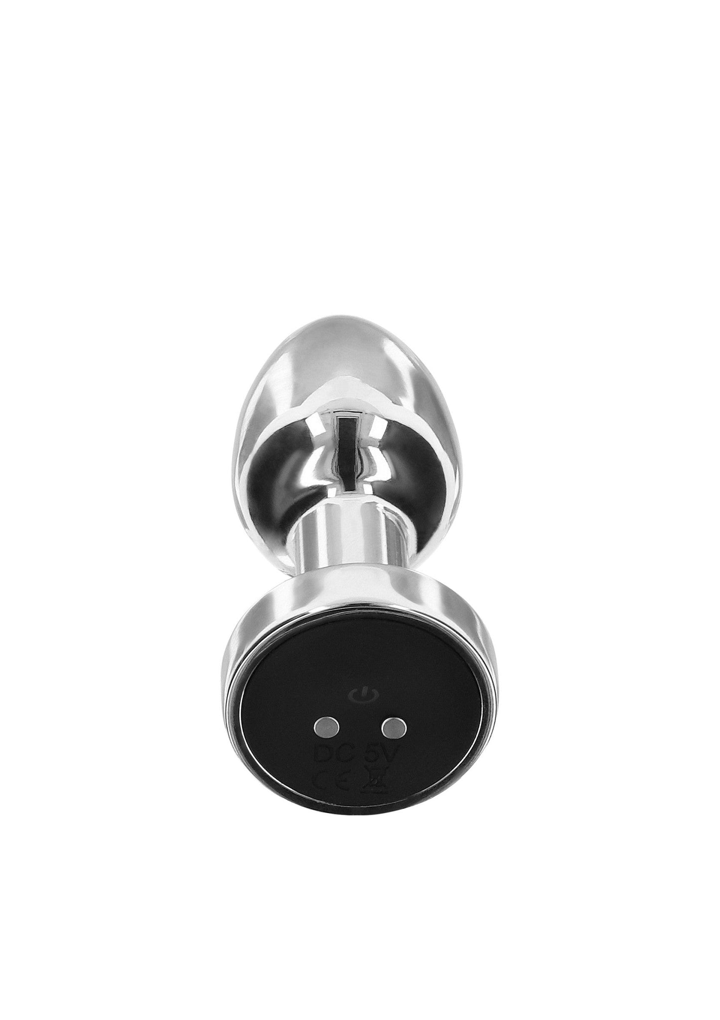 The Glider Vibrating Plug Small SILVER - 1