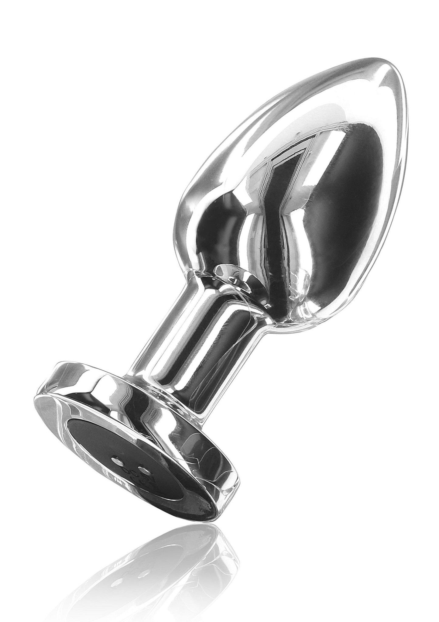 The Glider Vibrating Plug Medium SILVER - 1