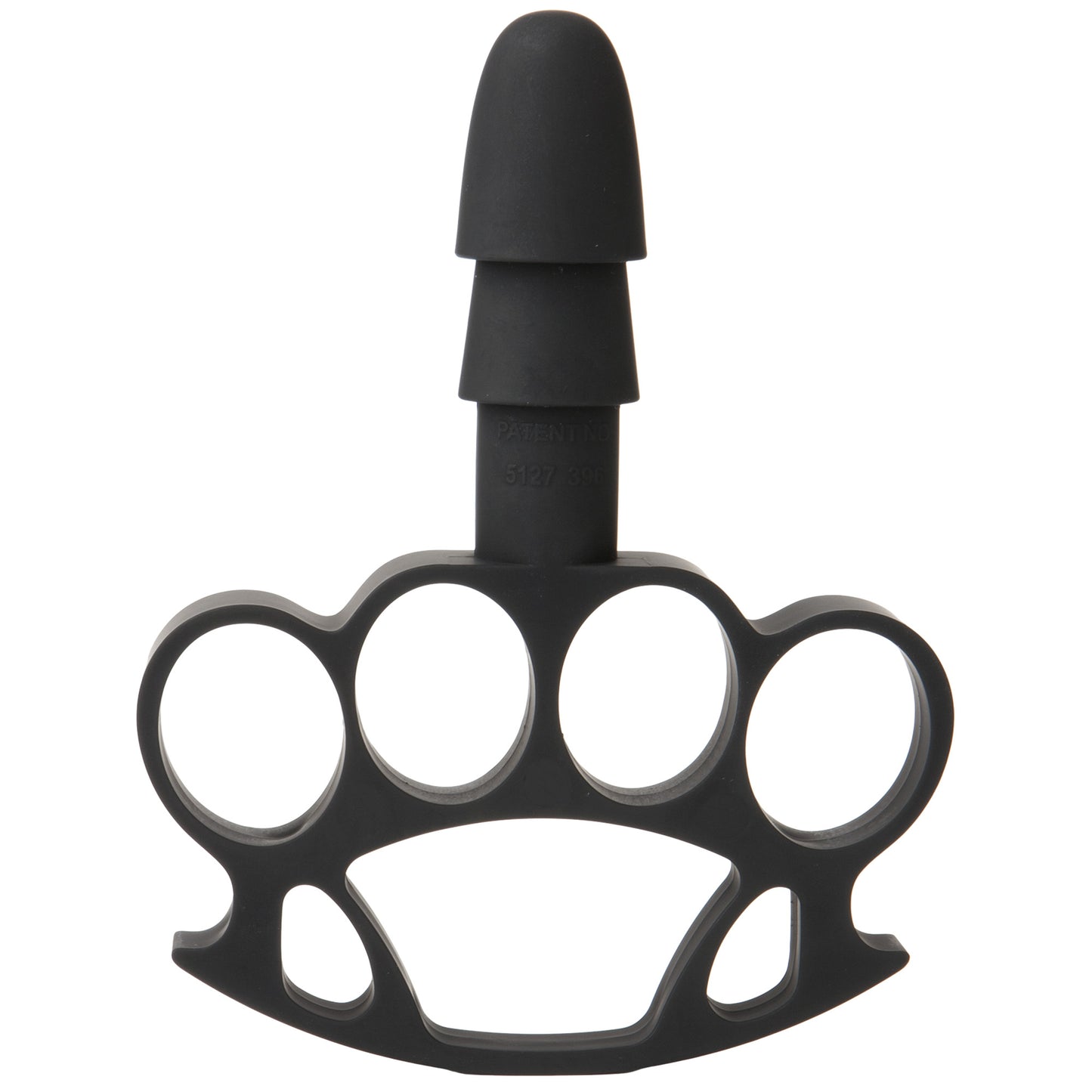 Knuckle Up - Strap On Dildo Zwart - 1