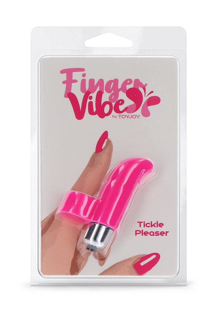 ToyJoy Finger Vibe Tickle Pleaser PINK - 4