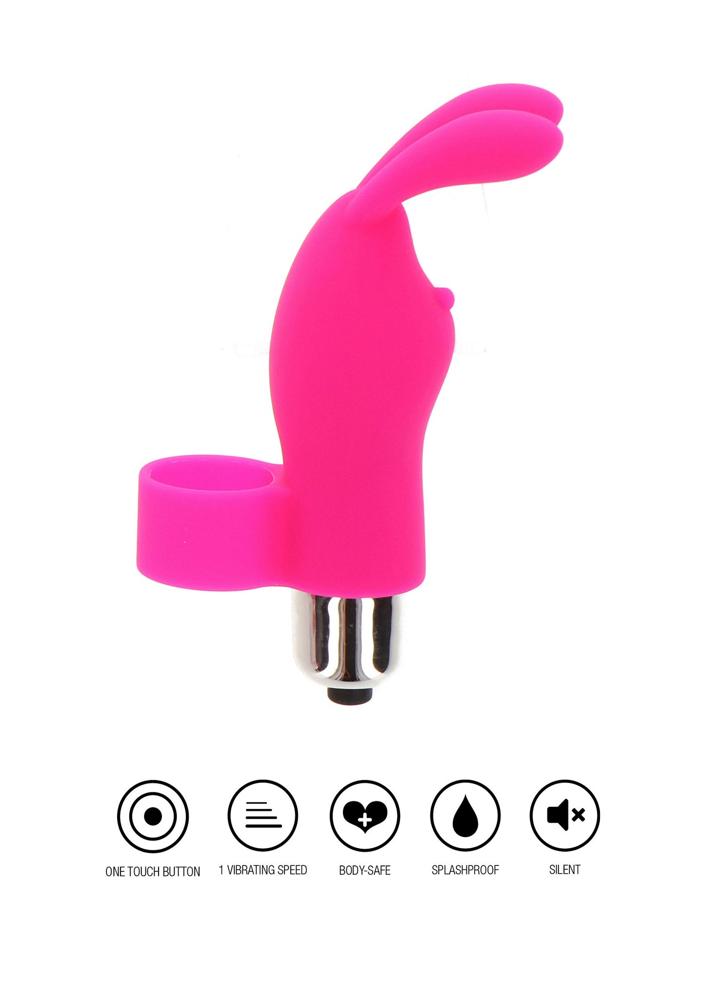 ToyJoy Finger Vibe Bunny Pleaser PINK - 3