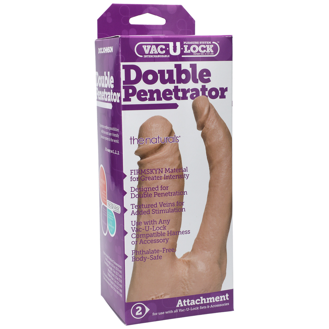 Penetrator - Double Dildo - 6 / 16 cm Weiß - 2
