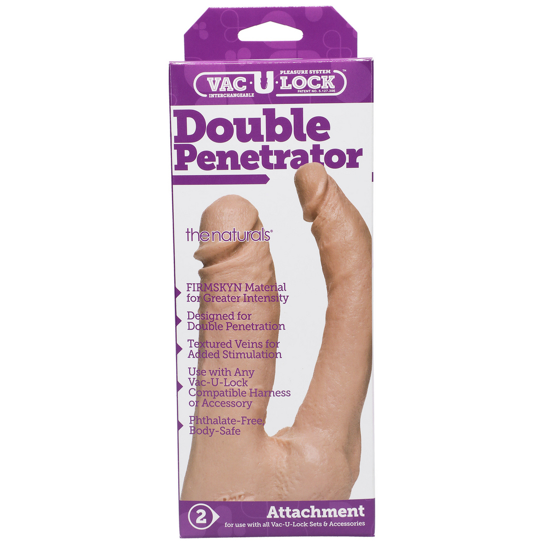 Penetrator - Double Dildo - 6 / 16 cm Weiß - 1
