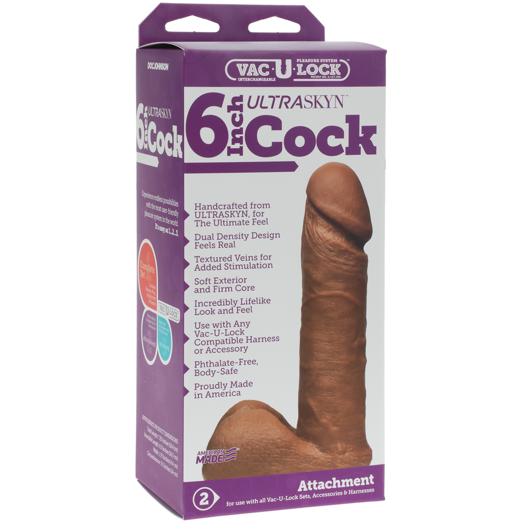 UR3 Cock - 6 / 16 cm - Bruin Braun - 1