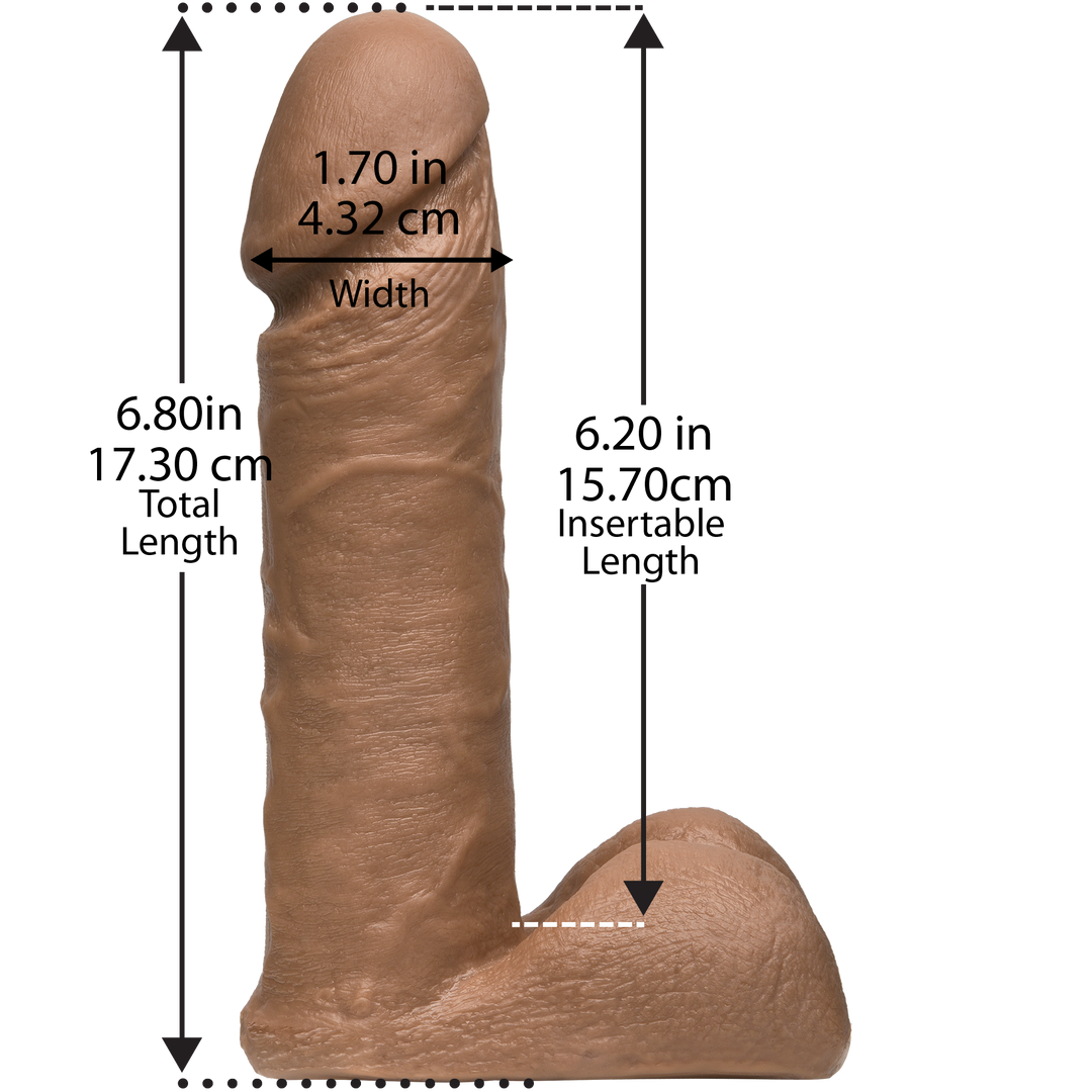 UR3 Cock - 6 / 16 cm - Bruin Braun - 3