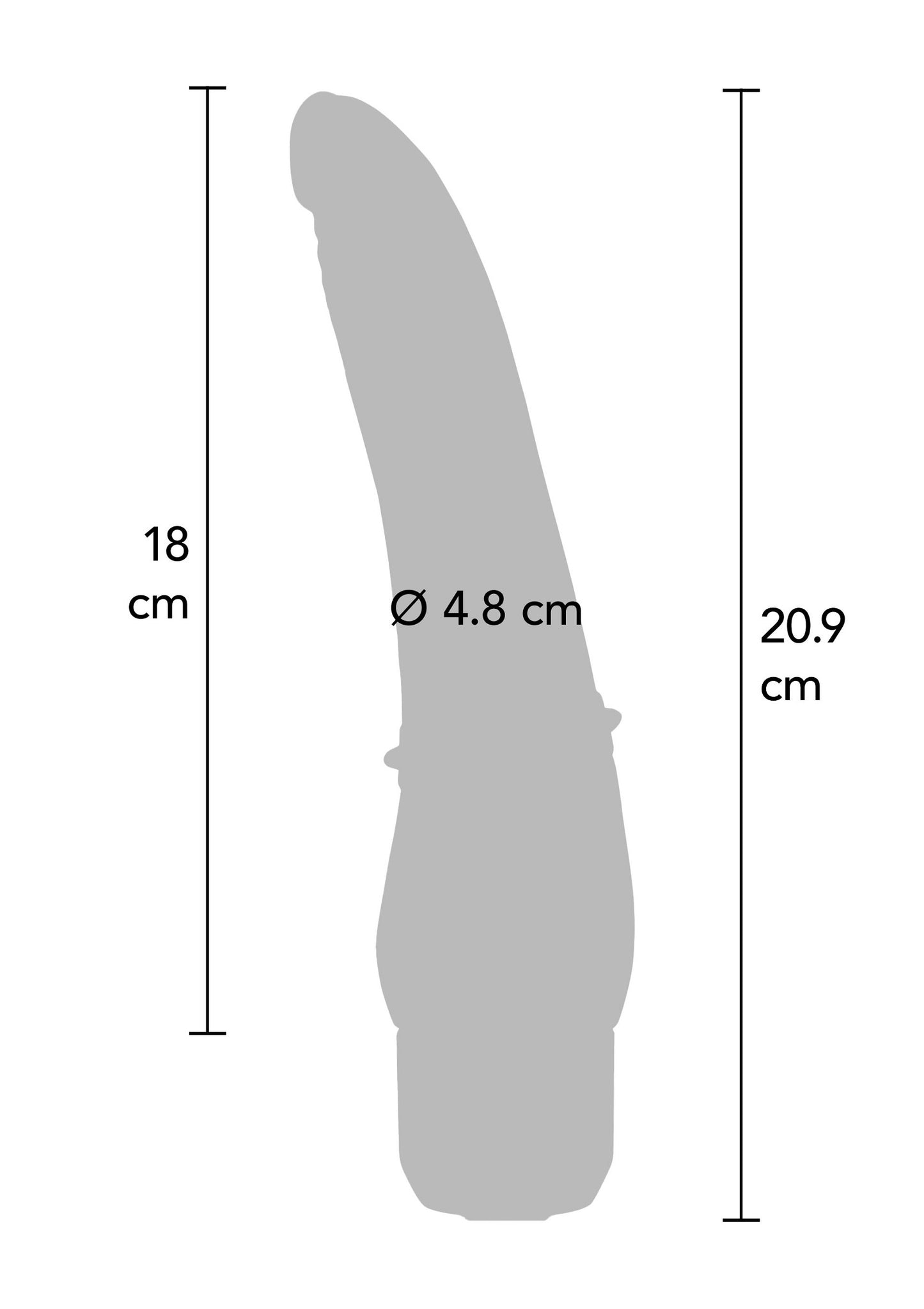 ToyJoy Get Real Classic Smooth Vibrator SKIN - 1