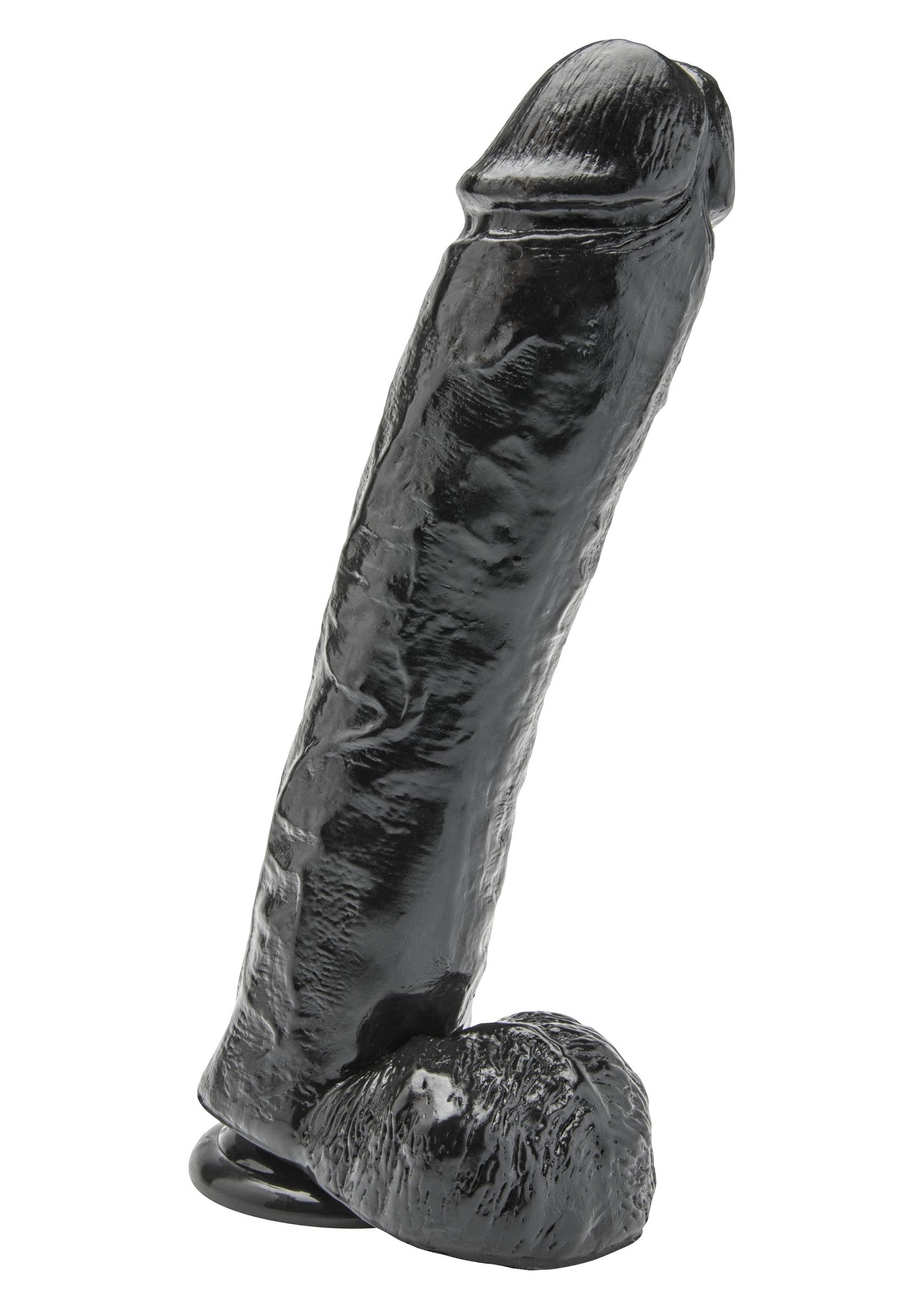 ToyJoy Get Real Dildo 11' with Balls BLACK - 2