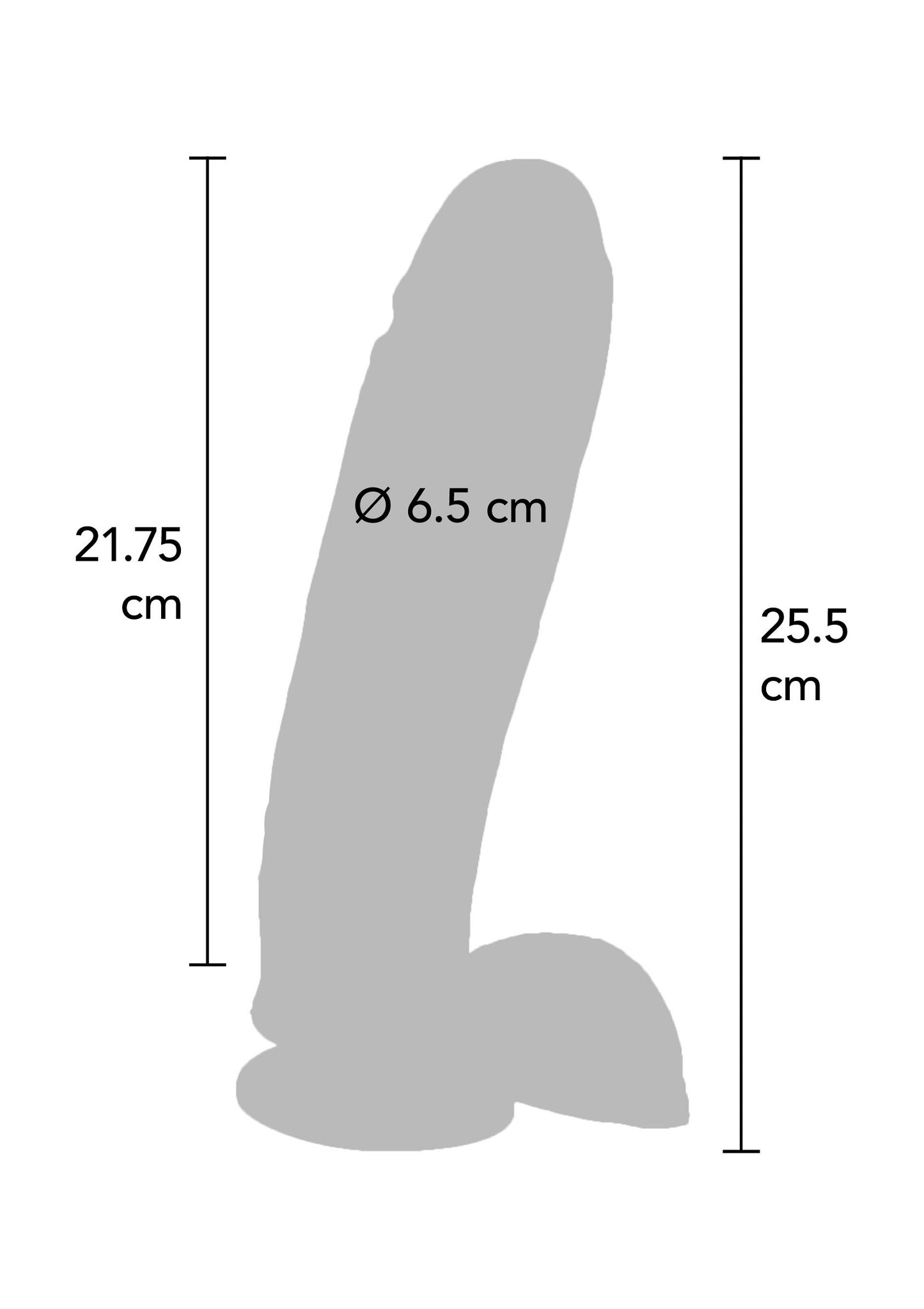 ToyJoy Get Real Vibrating 25.5 cm Dildo SKIN - 1