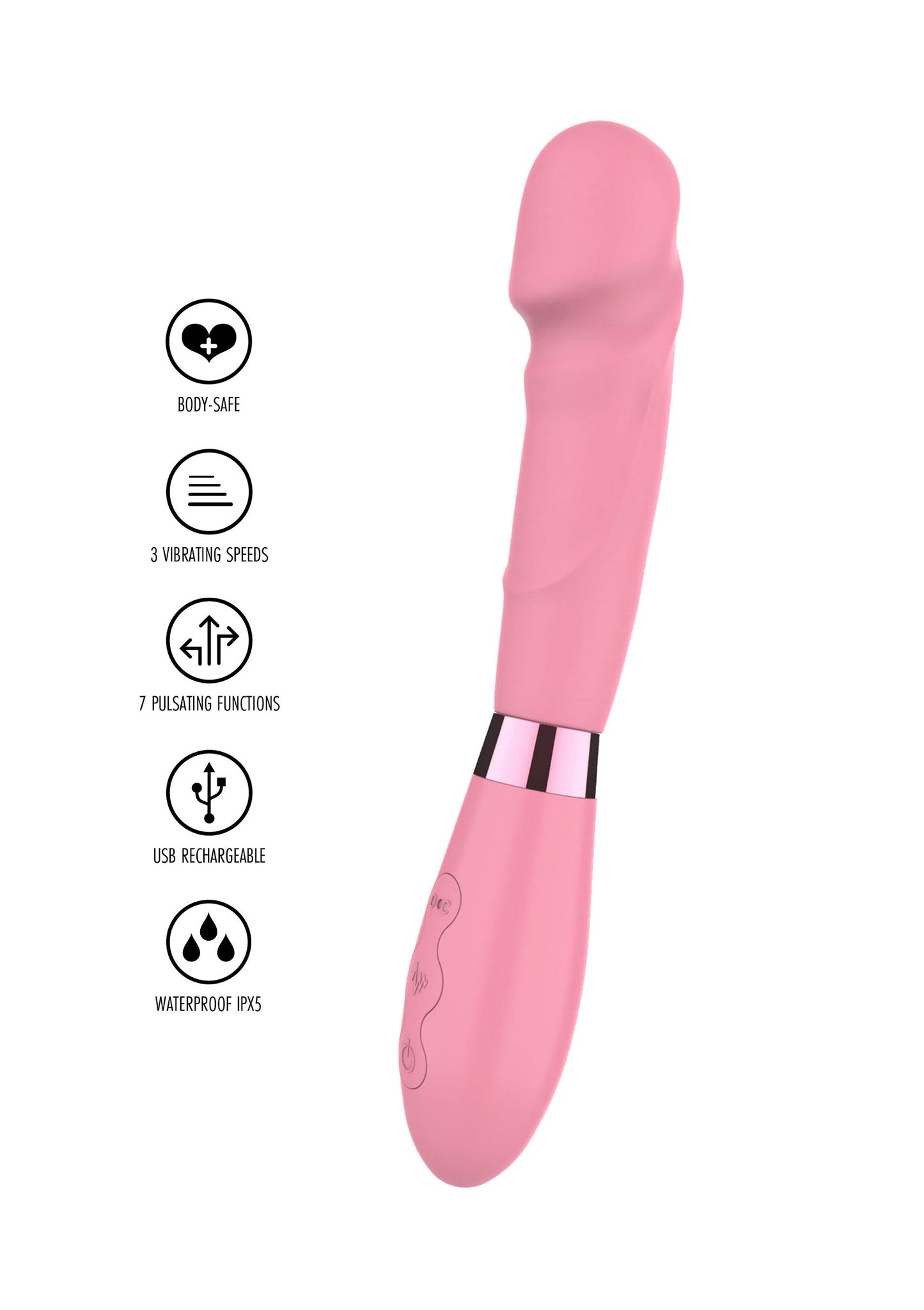 ToyJoy Love Rabbit Pop Supreme Vibrator PINK - 4
