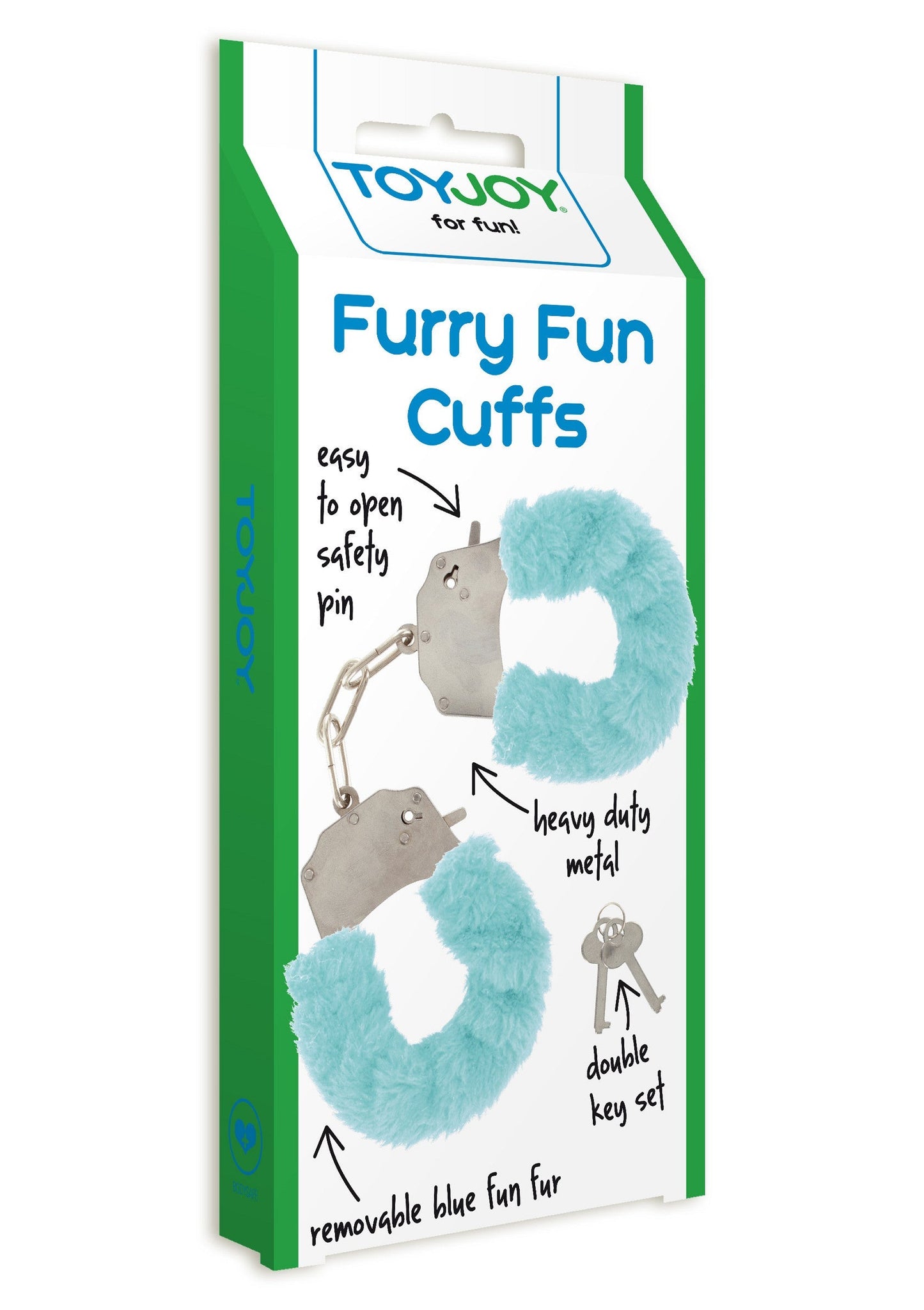 Furry Fun Cuffs WHITE - 30