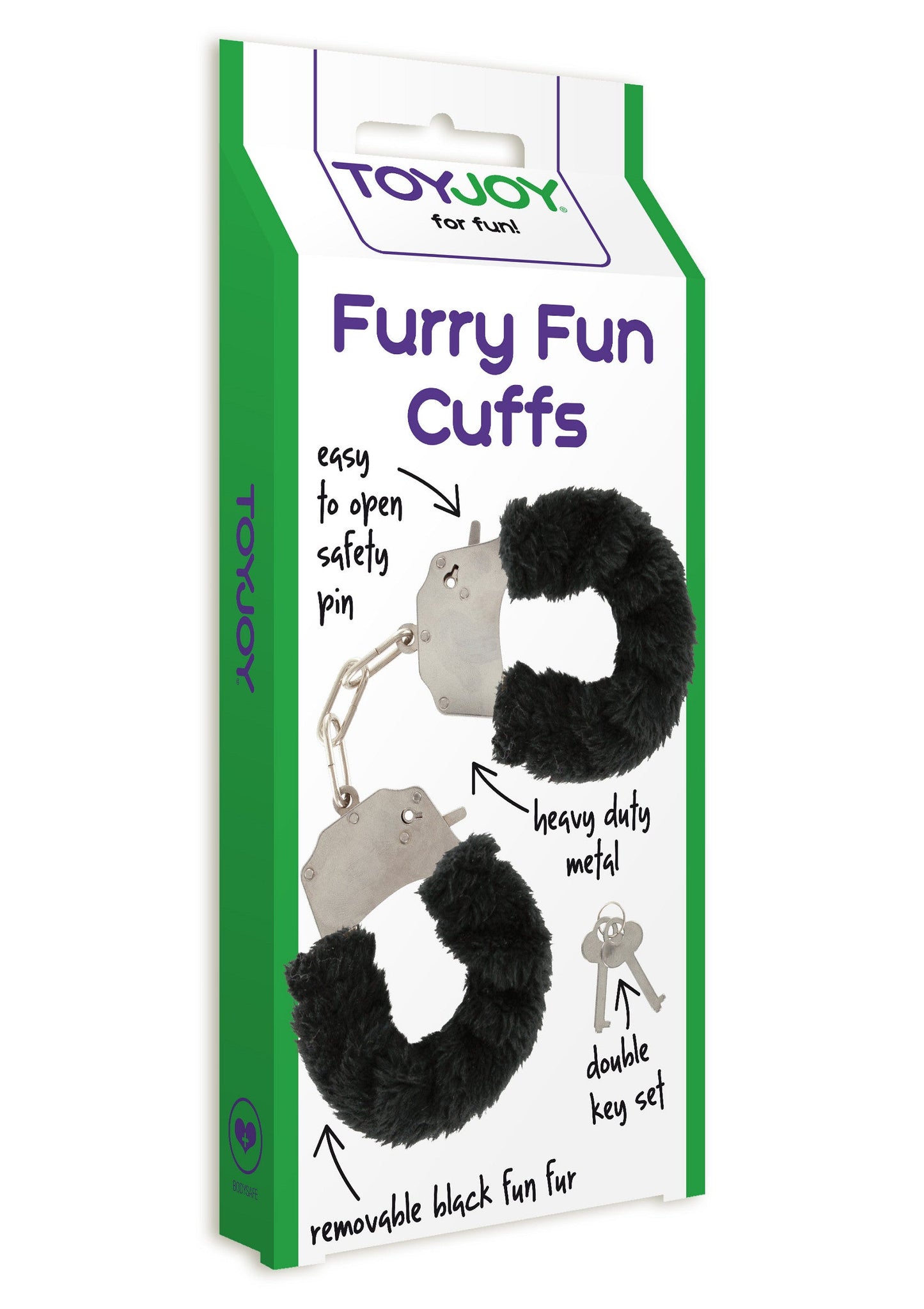 Furry Fun Cuffs WHITE - 35