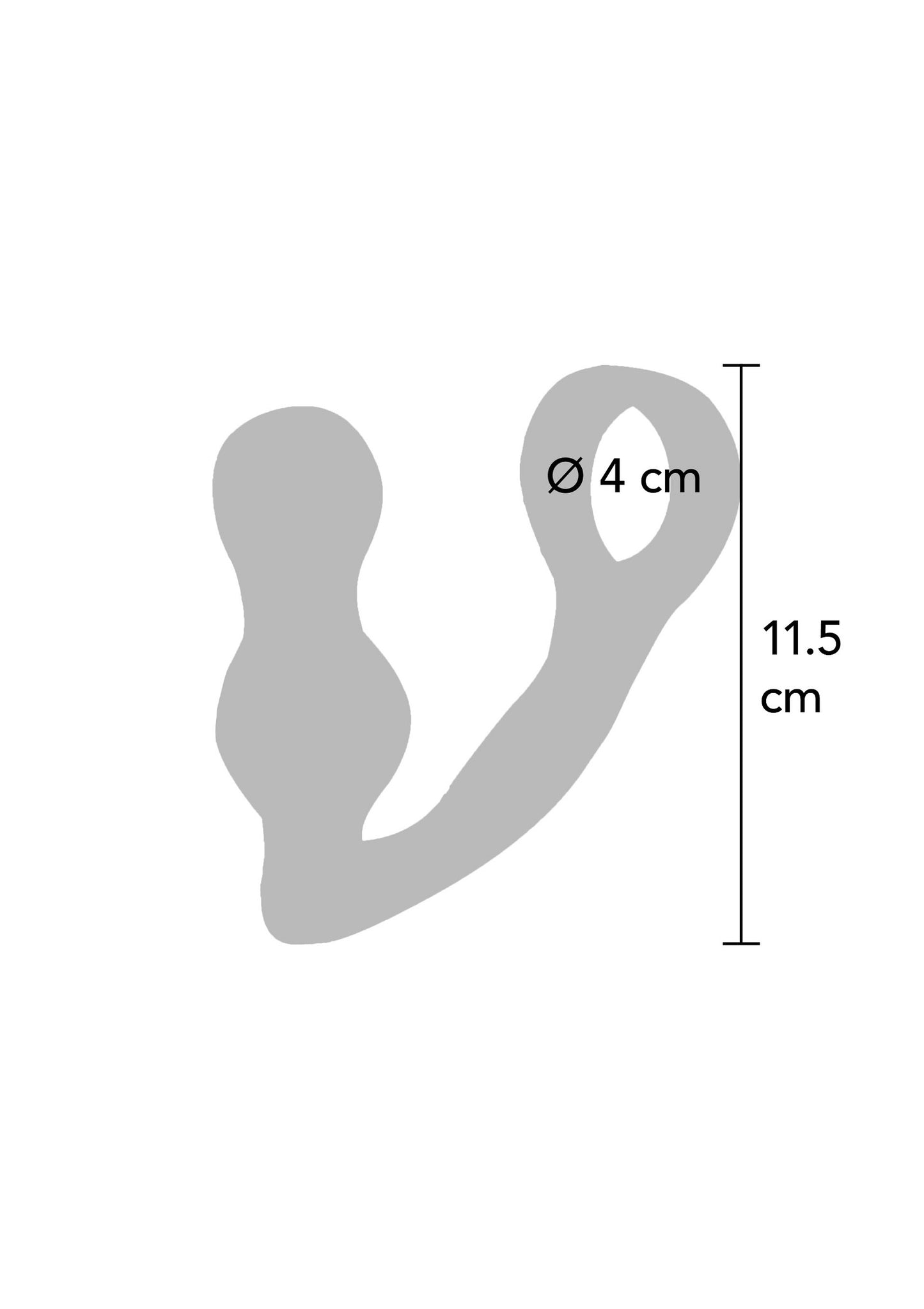 ToyJoy Manpower Power Plug & Penisring Vibrating GREY - 2