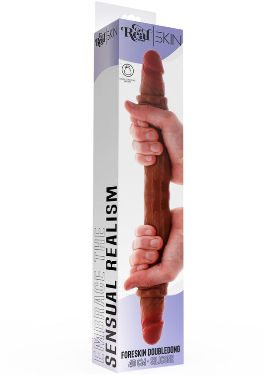 ToyJoy Get Real Silicone Prépuce Double Dong 40 cm