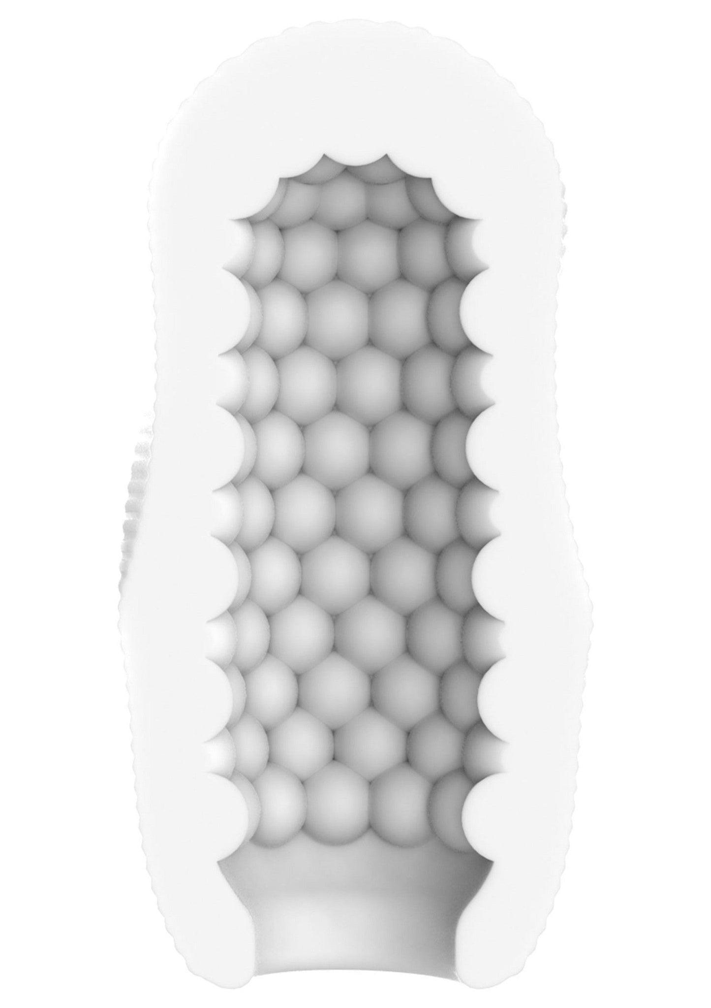Medium Masturbator Swirl WHITE - 4