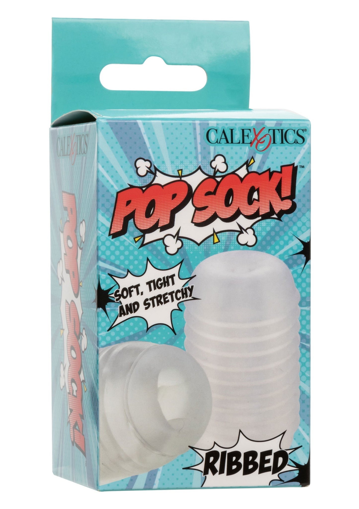 Pop Sock Ribbed BLUE - 6