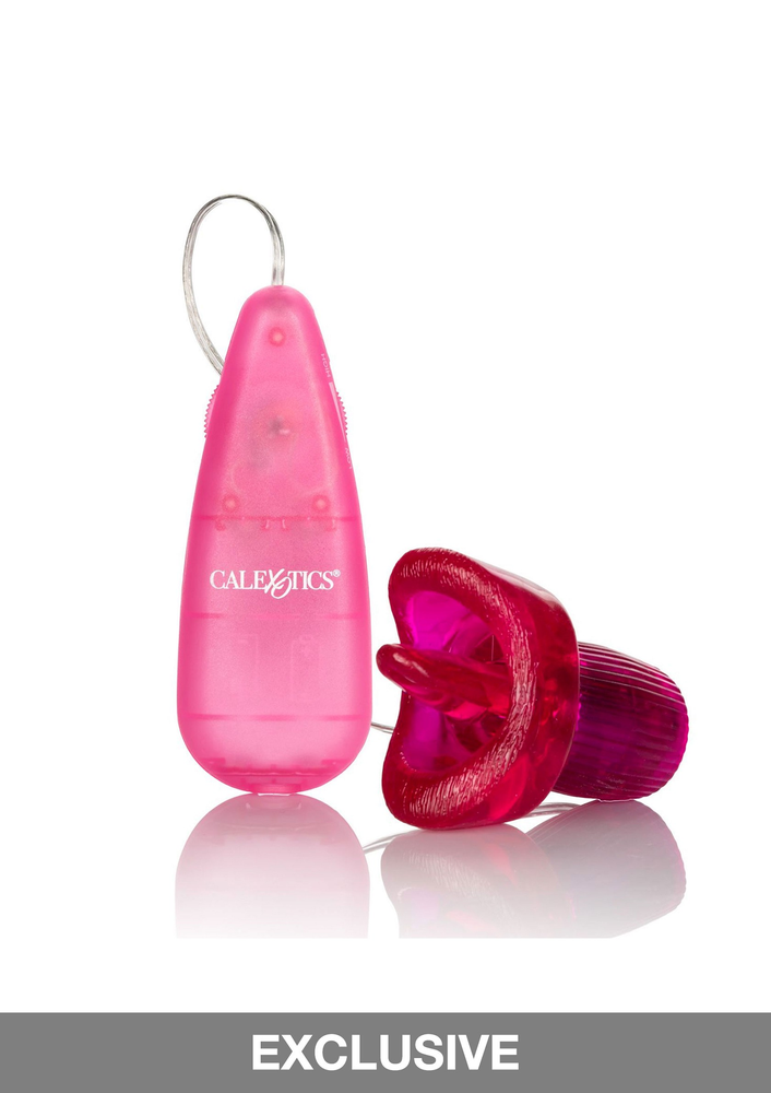 CalExotics Clit Kisser - Clamshell PINK - 4