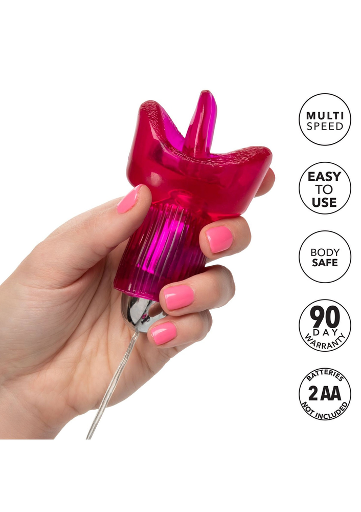 CalExotics Clit Kisser - Clamshell PINK - 0
