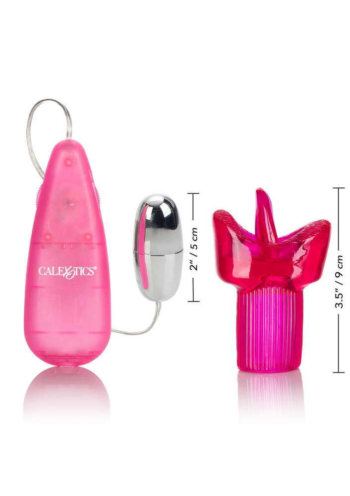 CalExotics Clit Kisser - Clamshell PINK - 1
