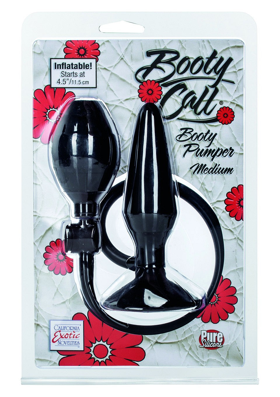 CalExotics Booty Call Booty Pumper Medium BLACK - 1
