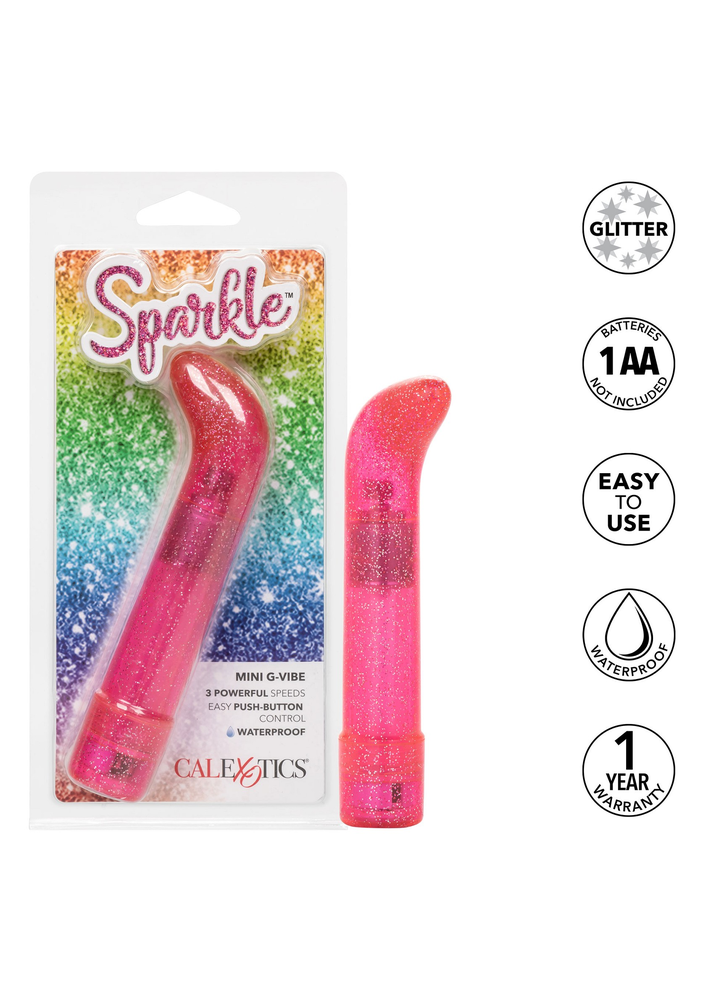 CalExotics Sparkle Mini G-Vibe PINK - 3