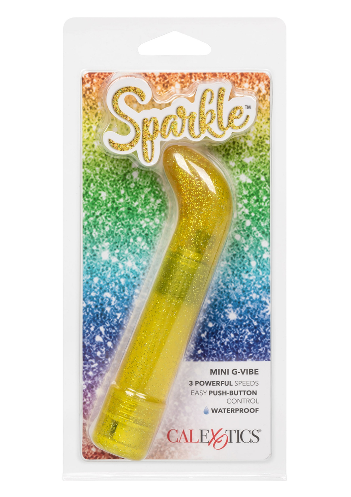 CalExotics Sparkle Mini G-Vibe YELLOW - 8