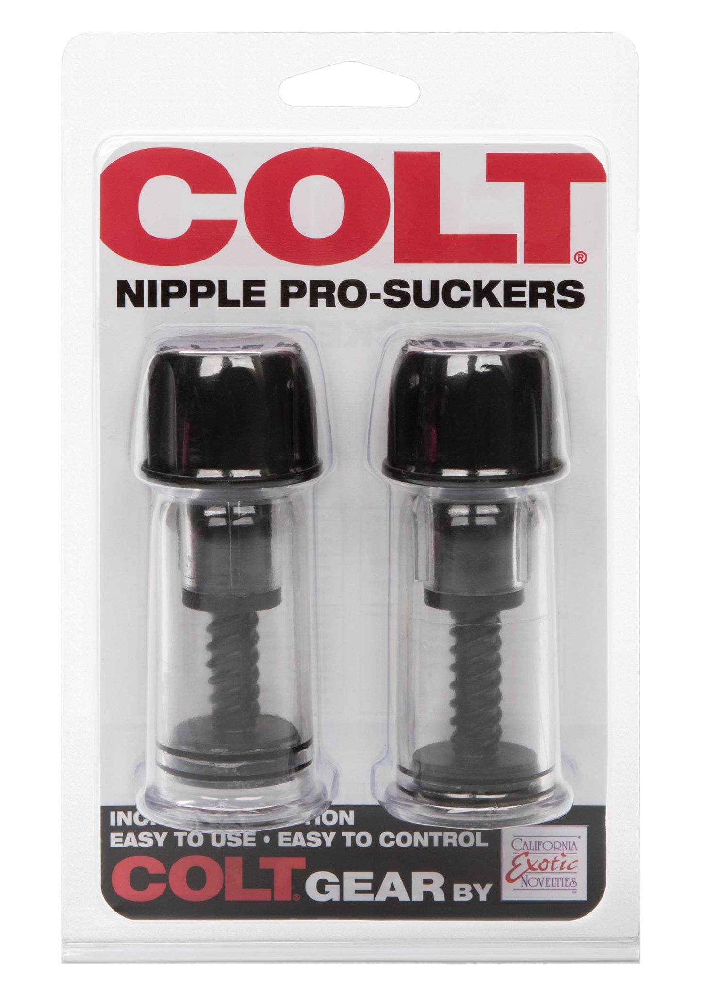 CalExotics COLT Nipple Pro-Suckers BLACK - 1