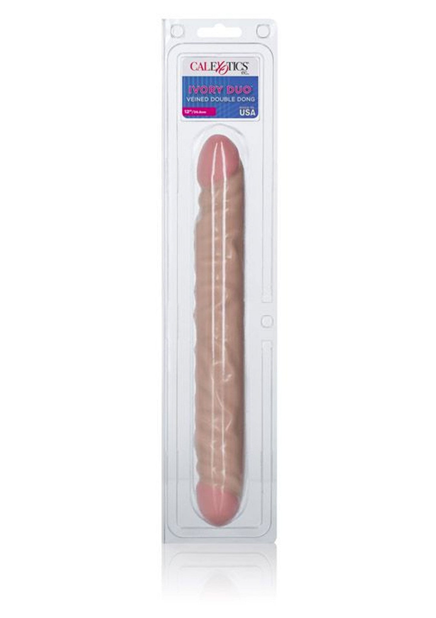 Veined Double Dong 12 inch SKIN - 3