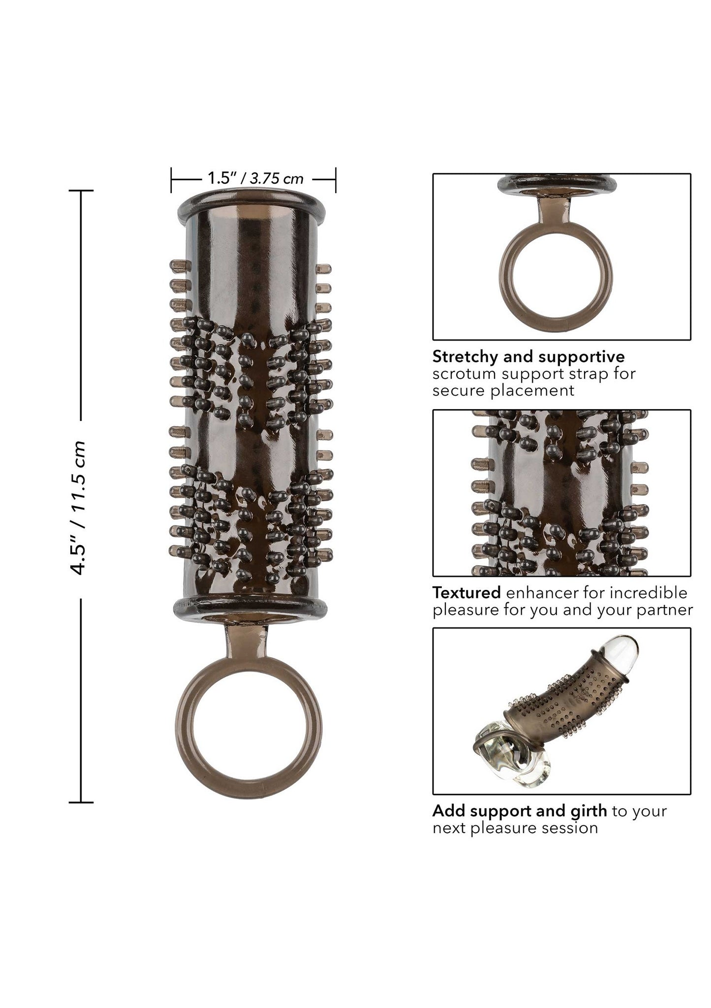 CalExotics Pleasure Enhancer GREY - 6