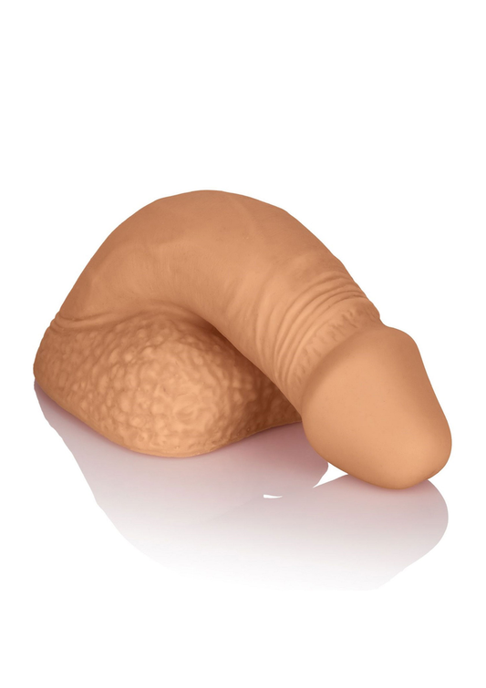 CalExotics Packer Gear 12.75 cm Silicone Packing Penis - Caramel huidskleur