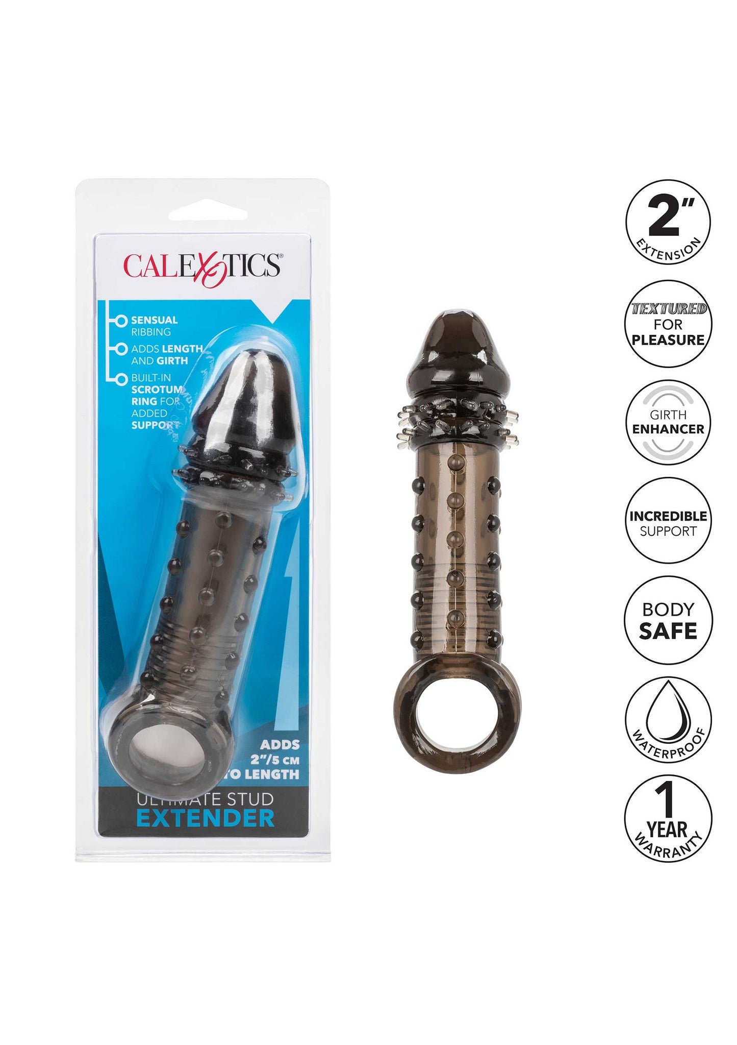CalExotics Ultimate Stud Extender GREY - 0