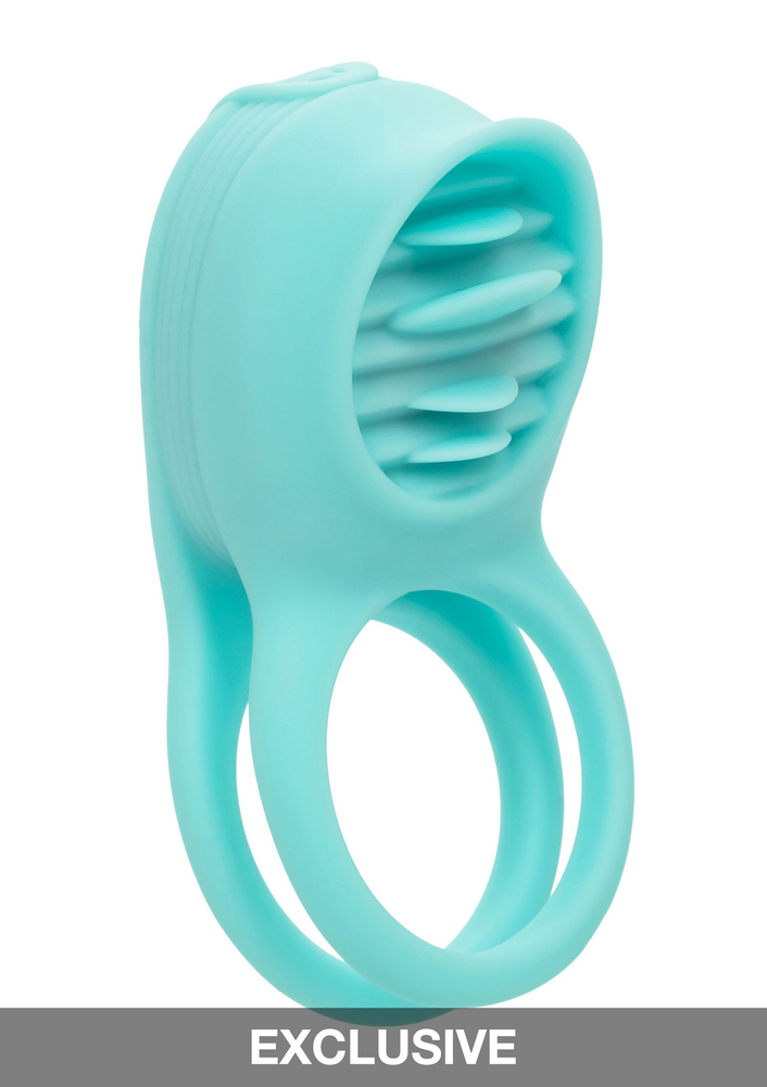 CalExotics Silicone Rechargeable French Kiss Enhancer MINT - 4