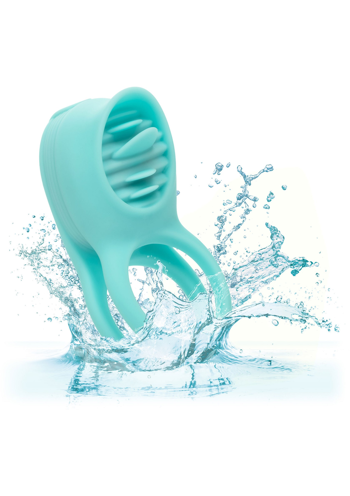CalExotics Silicone Rechargeable French Kiss Enhancer MINT - 8