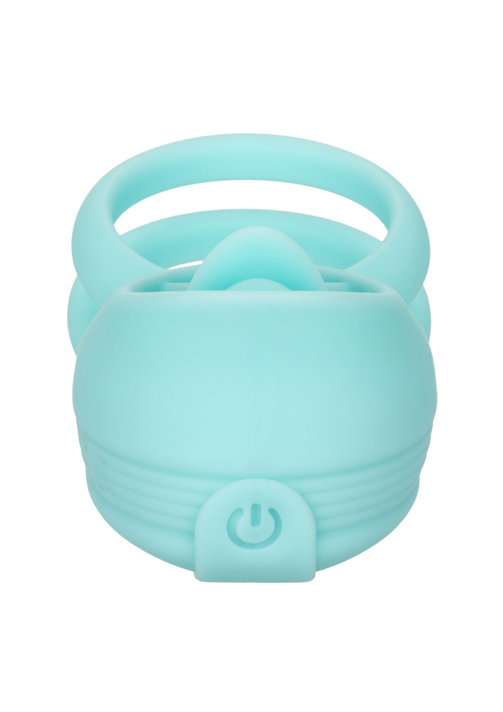 CalExotics Silicone Rechargeable French Kiss Enhancer MINT - 3