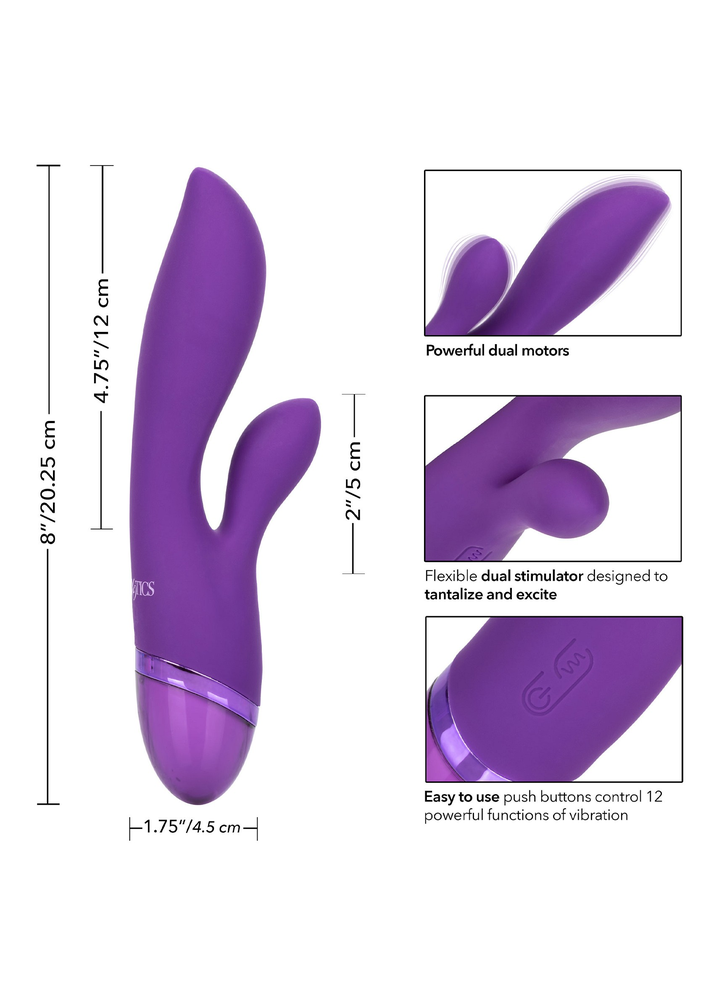 CalExotics Aura Dual Lover PURPLE - 8