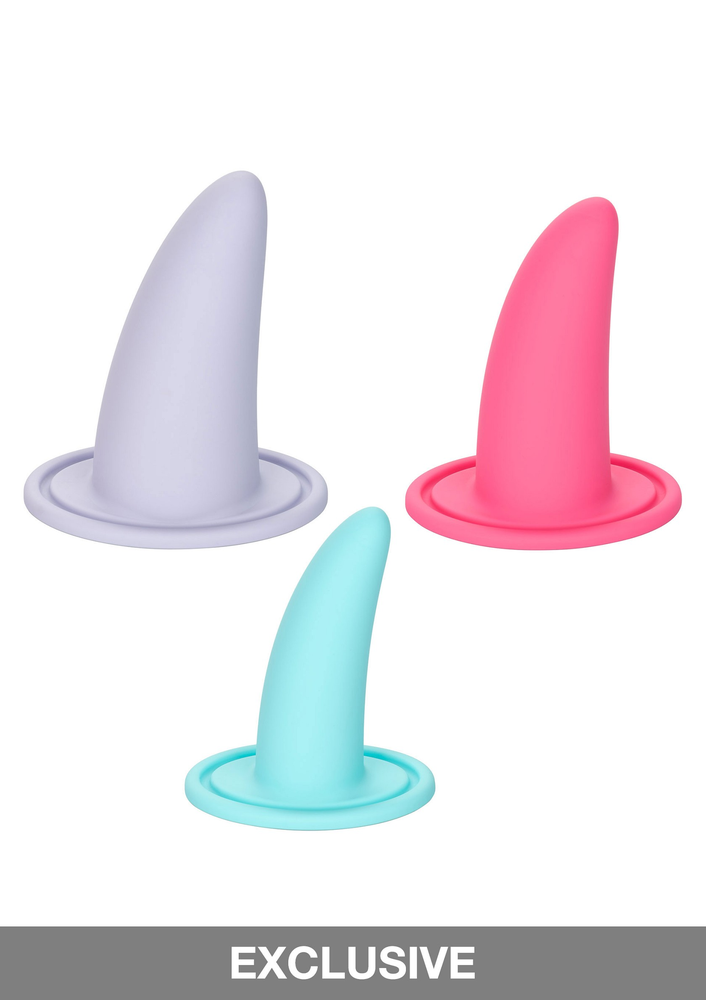 CalExotics She-ology Advanced 3-Piece Wearable Vaginal Dilator Set ASSORT - 7