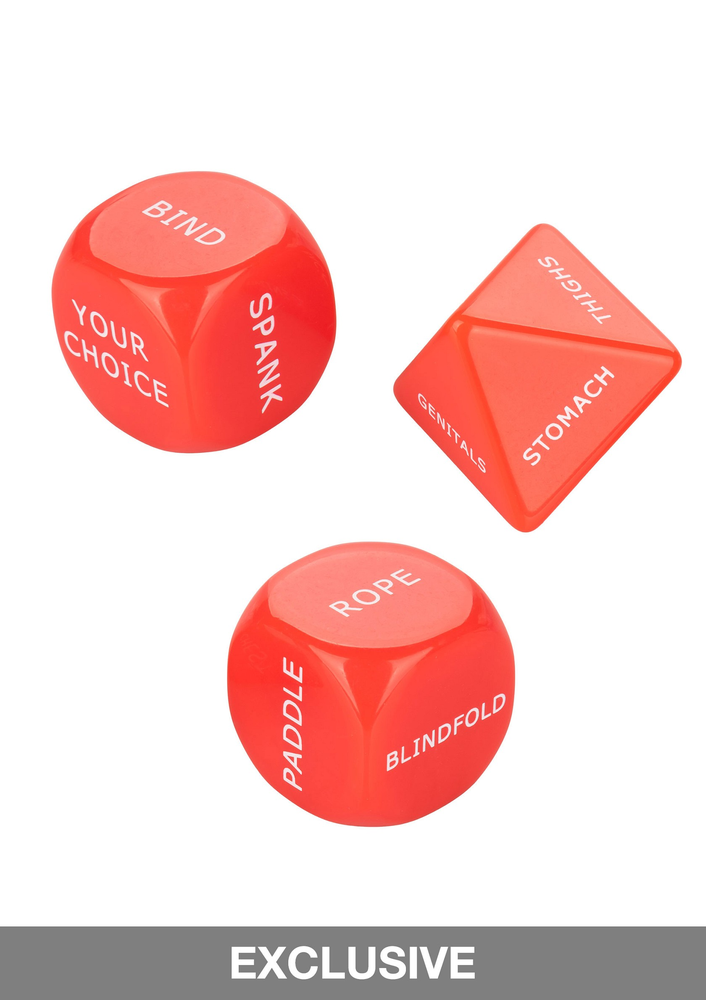 CalExotics Let’s Get Kinky Dice RED - 4