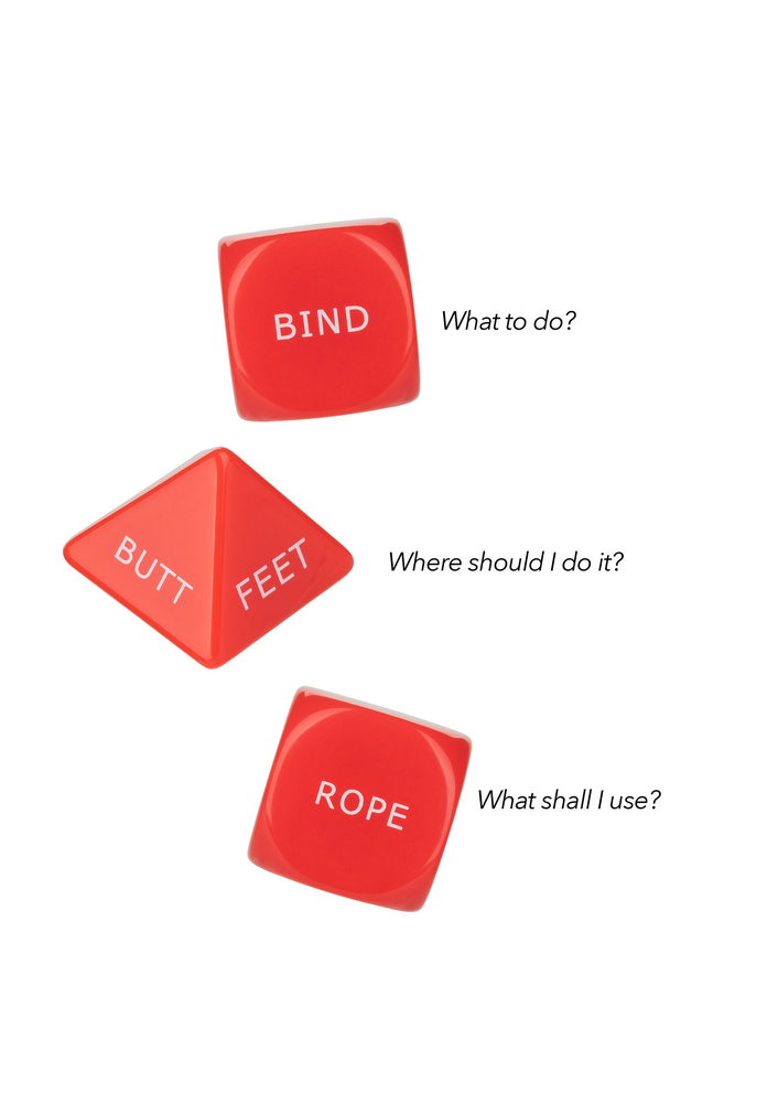 CalExotics Let’s Get Kinky Dice RED - 8