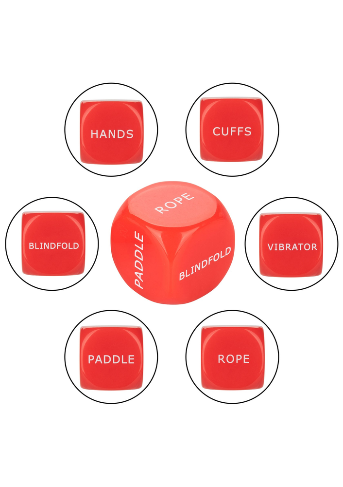 CalExotics Let’s Get Kinky Dice RED - 3