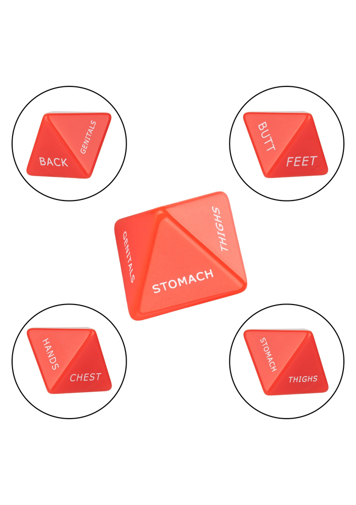 CalExotics Let’s Get Kinky Dice RED - 6