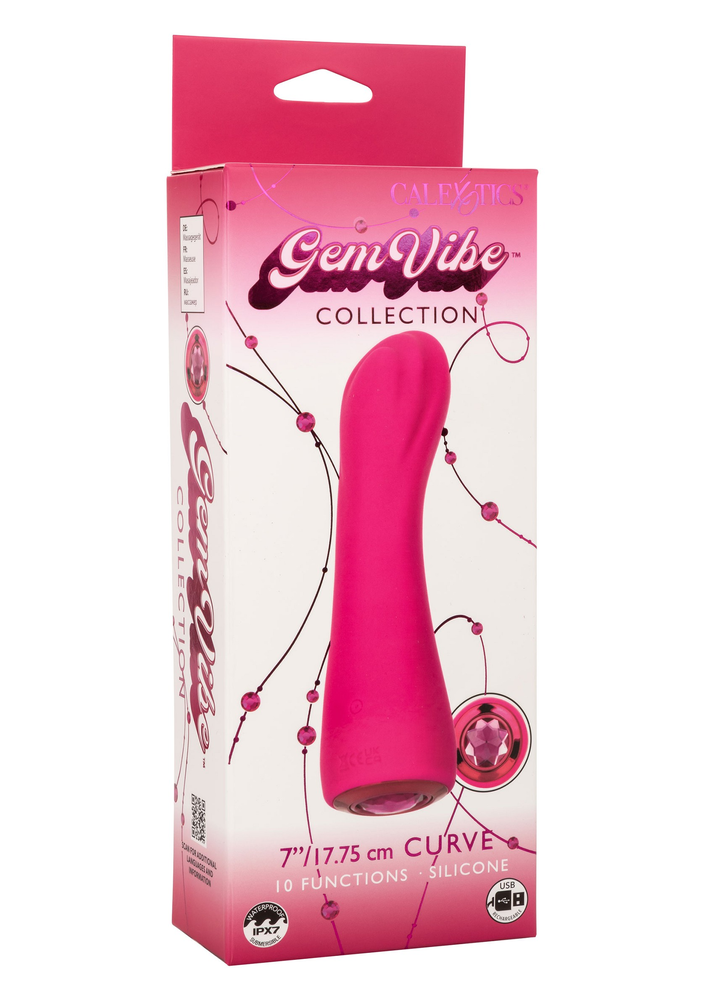 CalExotics Gem Vibe Collection Curve PINK - 193
