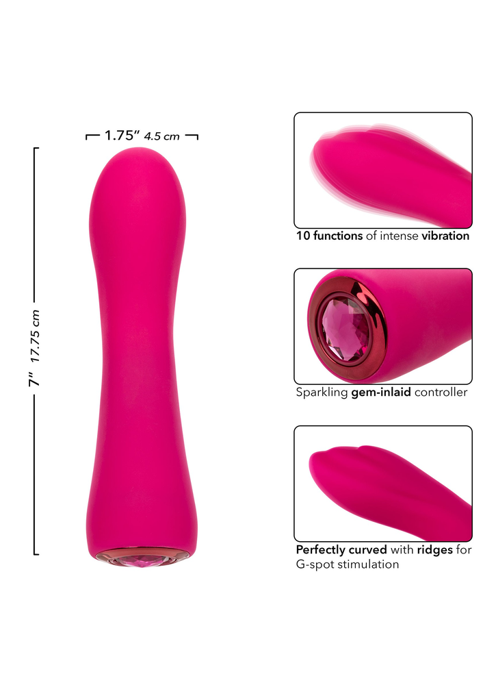 CalExotics Gem Vibe Collection Curve PINK - 189