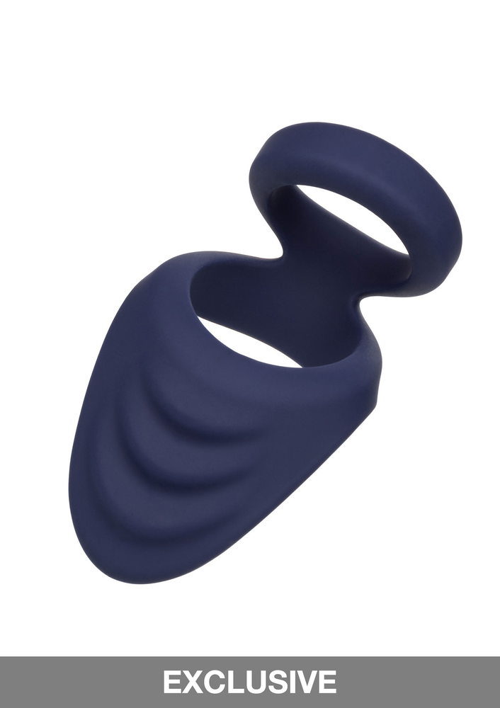 CalExotics Viceroy Perineum Dual Ring BLUE - 1