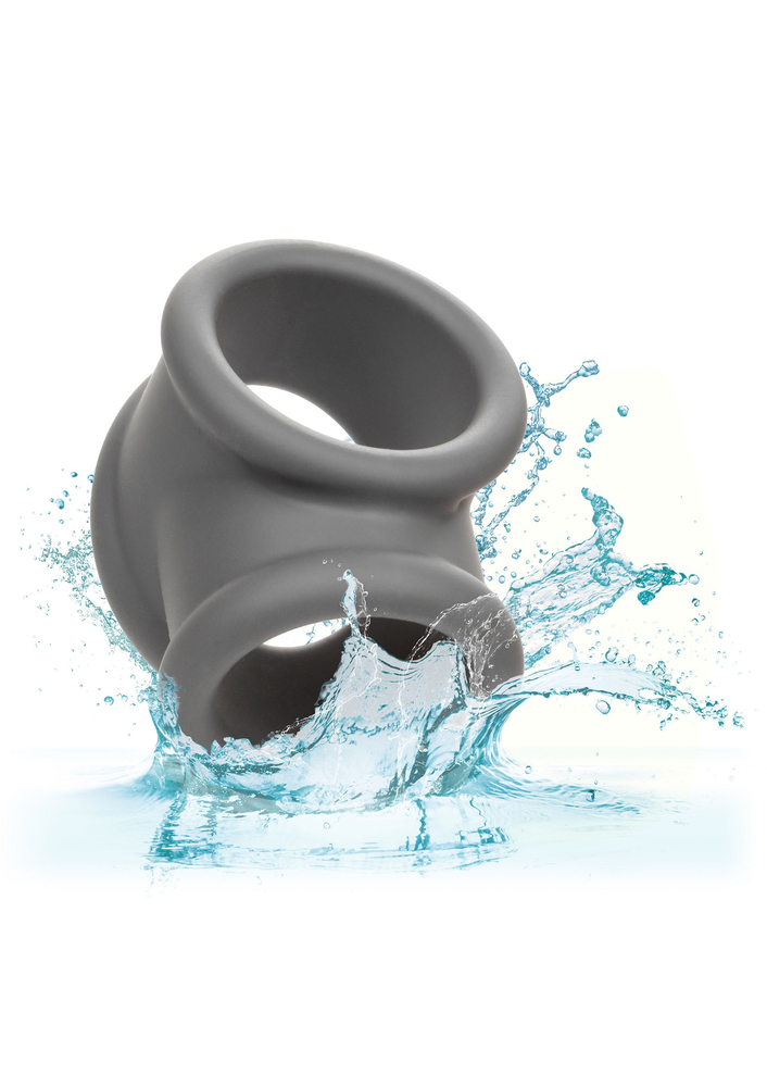 CalExotics Alpha Liquid Silicone Precision Ring GREY - 9