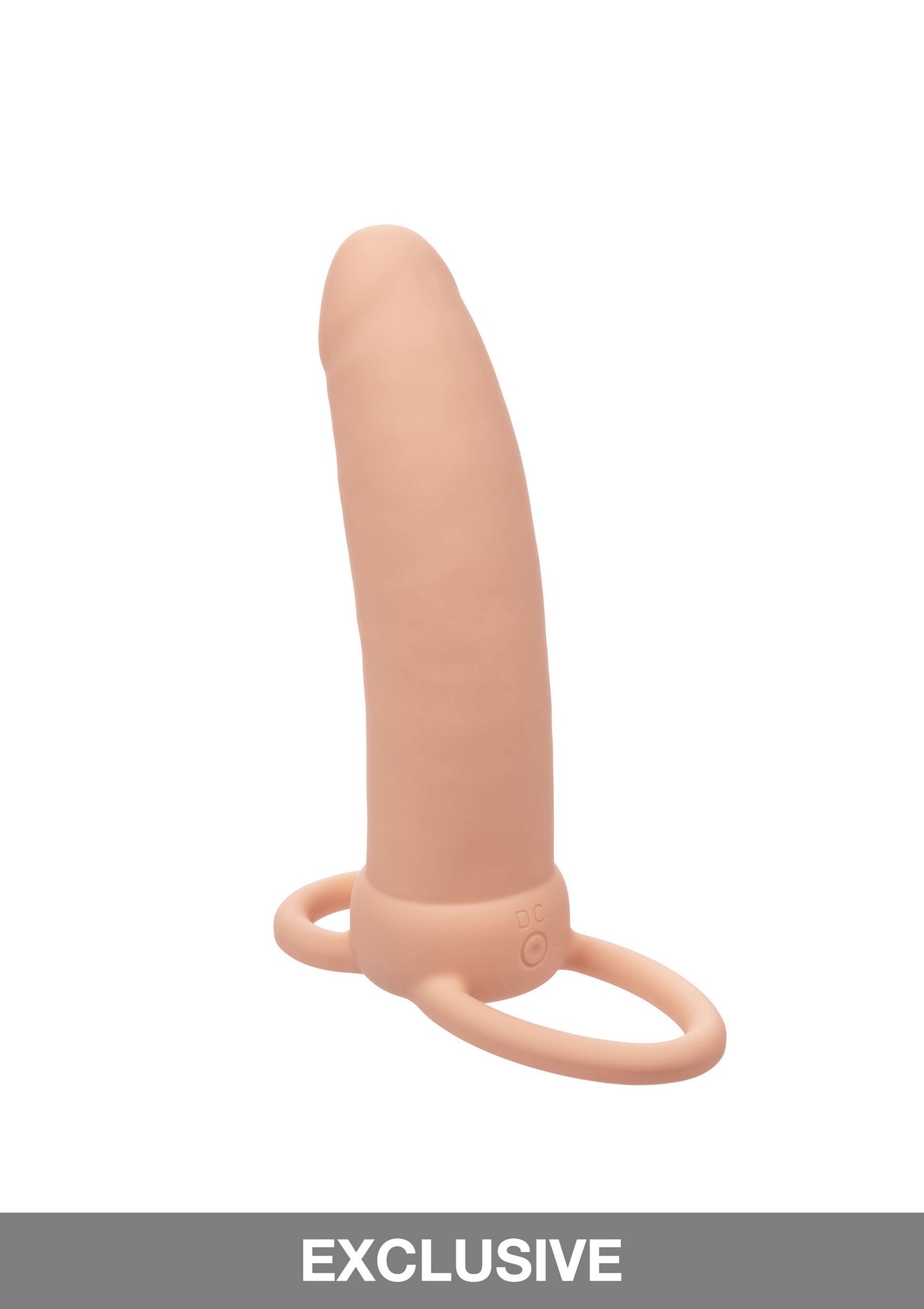 CalExotics Performance Maxx Rechargeable Thick Dual Penetrator BROWN - 12