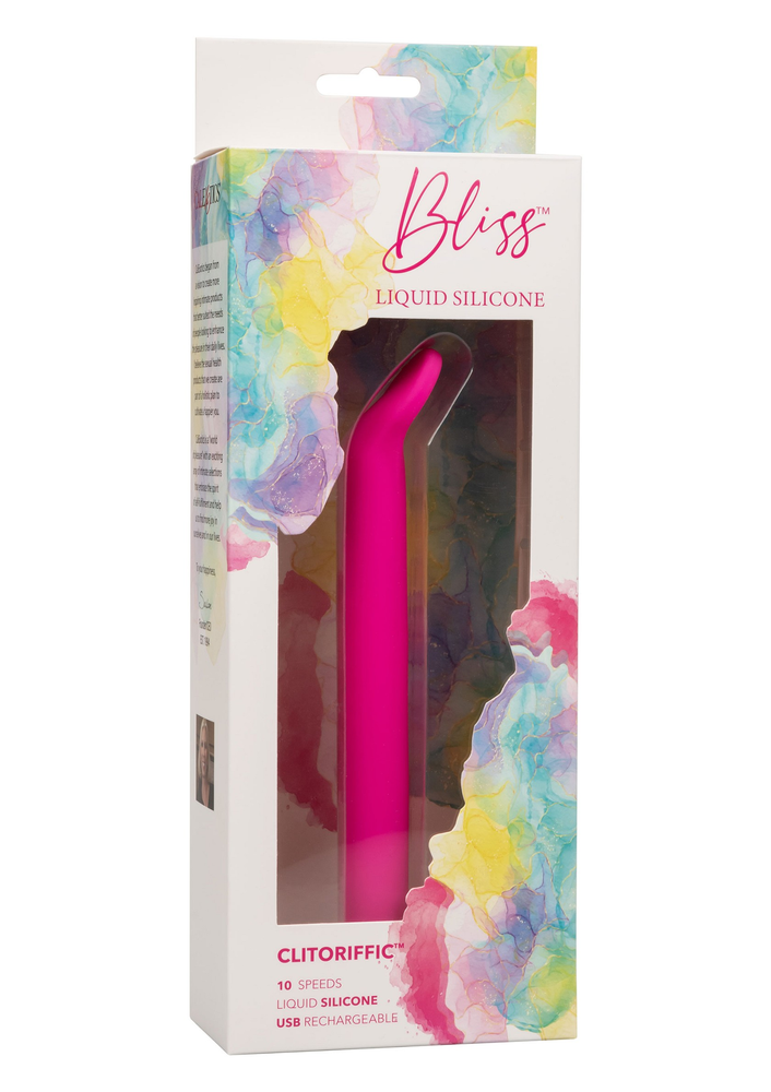 CalExotics Bliss Liquid Silicone Clitoriffic PINK - 11