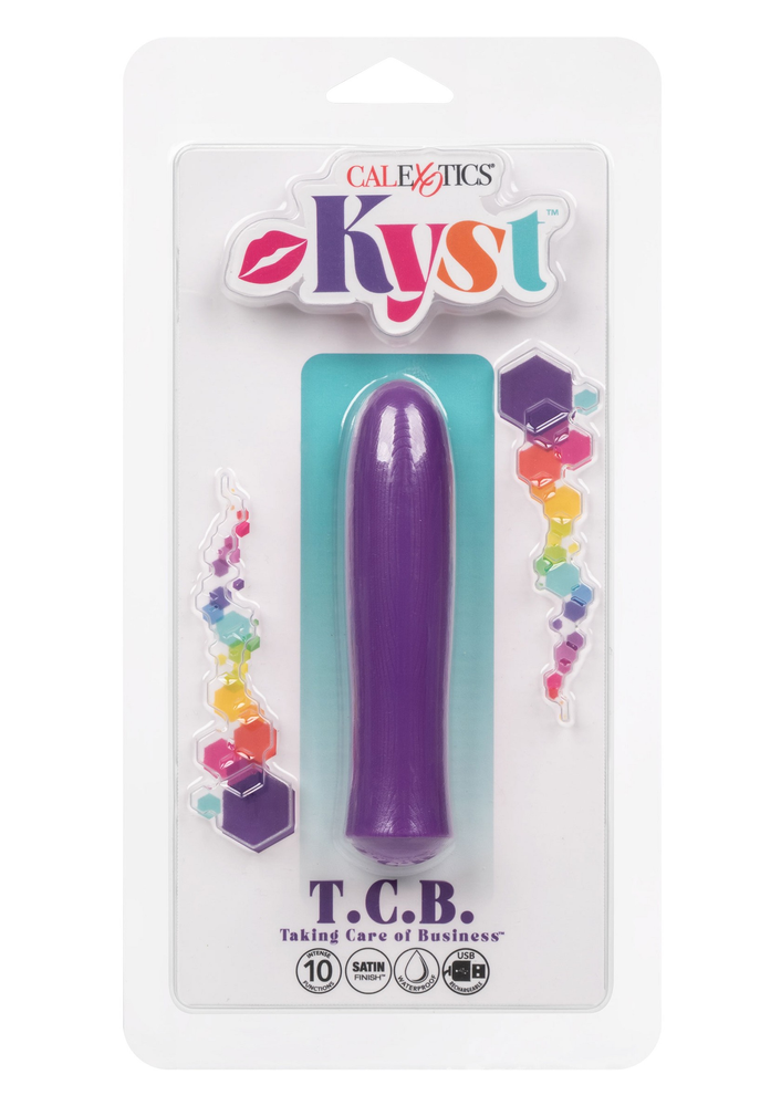 CalExotics Kyst T.C.B. Taking Care of Business PURPLE - 9