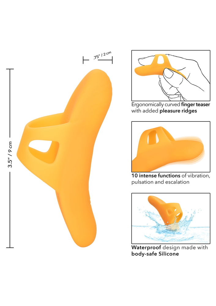 CalExotics Neon Vibes The Pleasure Vibe ORANGE - 10