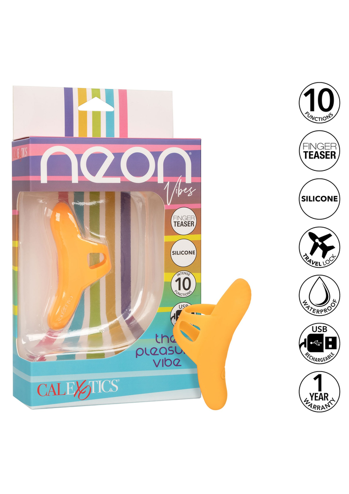 CalExotics Neon Vibes The Pleasure Vibe ORANGE - 16
