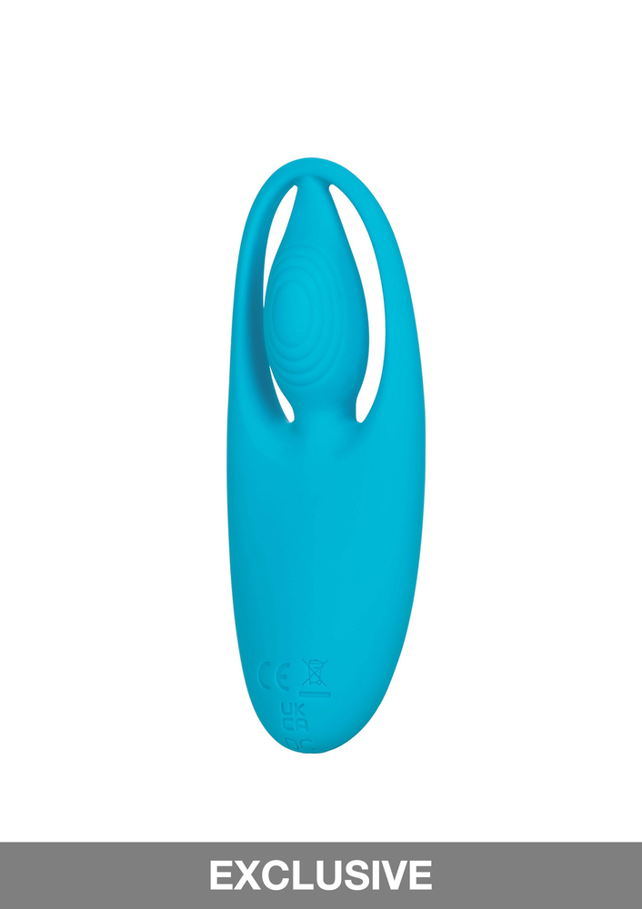 CalExotics Neon Vibes The Orgasm Vibe BLUE - 6