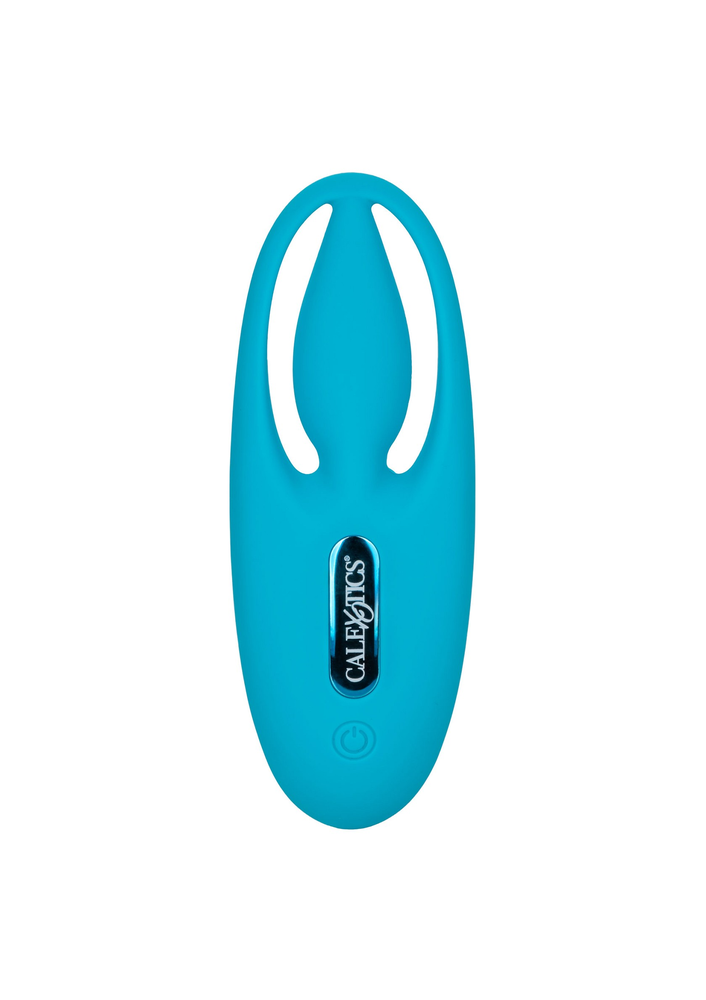 CalExotics Neon Vibes The Orgasm Vibe BLUE - 3